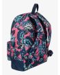 Mochila pequeña Roxy Sugar 16L Rouge Red Mahna Mahna floral para mujer posterior