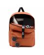 Mochila Vans Old Skool Classic 22 Litros Autumn Leaf Naranja Unisex compartimentos