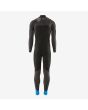 Traje de Surf con cremallera en el pecho Patagonia M's R1 Yulex negro para hombre interior posterior