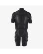 Neopreno de Primavera con protección contra impactos Patagonia ​​R1 Yulex Impact Springsuit negro para hombre posterior interior