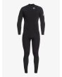 Traje de neopreno GBS con cremallera en el pecho Quiksilver Syncro 5/4/3mm negro para hombre 