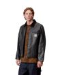 Hombre con Cazadora Carhartt WIP OG Dean Jacket Negra