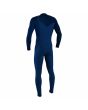 Traje de surf con cremallera en el pecho O'Neill Hyperfreak 4/3mm Plus Azul Marino para hombre posterior