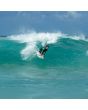 Niño surfeando con neopreno infantil O'Neill Toddler Reactor 2 2mm Back Zip Slate-Lightaqua-Ocean