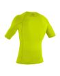 Licra de protección solar UPF 50 O'Neill Youth Basic Skins SS Rash Guard Verde lima para niño/a 4-16 años posterior