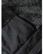 Orca thermal parka negro unisex forro polar interior