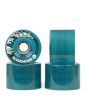 Juego de ruedas de skateboard Carver Eco-mag 70mm 81A azules 