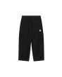 Pantalón Carhartt WIP Cole Cargo negro Garment Dyed para hombre posterior