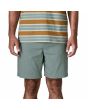Hombre con bermudas Patagonia Nomader Volley 7in Blue Sage