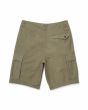 Bermudas tipo cargo Volcom Strange Tripper Cargo 22'' Wintermoss para hombre posterior