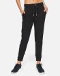 Pantalón Jogger Hurley Therma Fleece negro para mujer 