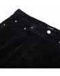 Pantalón de pana Carhartt WIP Newel Pant Negro (Rinsed) para hombre botón