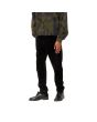 Hombre con Pantalón de pana Carhartt WIP Newel Pant Negro (Rinsed) lateral
