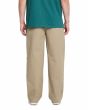 Hombre con pantalón de cintura elástica Volcom Freazy Loose Caqui posterior