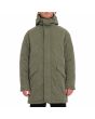 Hombre con Parka gruesa y acolchada Volcom Longstone Wintermoss Verde