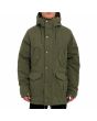 Hombre con parka Volcom Starget 5K Verde Militar
