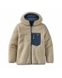 Forro polar reversible Patagonia Kids Ready Freddy Hoody Azul Marino para niños