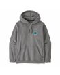 Sudadera con capucha Patagonia Unity Fitz Uprisal Gris Gravel Heather Unisex frontal