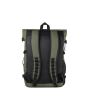 Carhartt WIP, mochila Philis Backpack verde hoja parte trasera y correas acolchadas