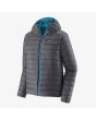 Chaqueta acolchada plegable con capucha Patagonia M's Down Sweater Hoody Gris para hombre