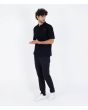 Hombre con polo de manga corta Hurley Icon Negro ajuste regular