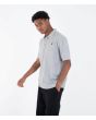 Hombre con polo de manga corta Hurley Icon Gris Jaspeado lateral