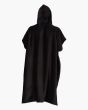 Toalla cambiadora con capucha Billabong Mens Hooded Towel negra para hombre posterior