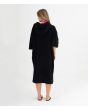 Mujer con Poncho de Surf Hurley One & Only negro Unisex espalda