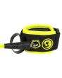 Invento de muñeca para bodyboard Pride Wrist Deluxe Leash Amarillo Flúor doble giravueltas