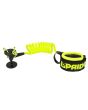 Invento de muñeca para bodyboard Pride Wrist Deluxe Leash Amarillo Flúor