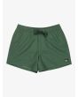 Bañador Quiksilver Everyday Solid Volley 15in verde Forest Heather para hombre