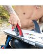 Gabriel Medina con Quillas para tabla de Surf FCS II GM Performance Core Aircore Tri-Fins Fireball Medium montaje