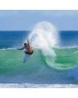 Mick Fanning surfeando Quillas FCS II MF GFF color Smoke-White Tri-Fins