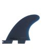Quillas para tabla de surf FCS II Performer Neo Glass Eco Tri-Quad Fins Pacific Medium rear fin interior