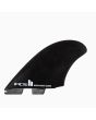 Quillas para tabla de surf FCS II Rob Machado Performance Glass Quad Fins Negras X-Large