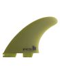 Quillas para tabla de Surf FCS II Carver Neo Glass Eco Tri-Fins Eucalyptus Medium
