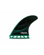 Quillas para tabla de Surf Futures F6 RTM Honeycomb Legacy Series Verdes Tri-FIns Talla M
