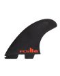 Quillas para tabla de surf FCS II Firewire Performance Core Tri Fins negras talla L