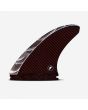 Quillas de Surf Futures John John Florence Vapor Core Scimitar Carbon-Red Thruster Large posterior
