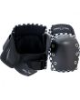 Rodilleras de protección de skate infantil Pro-Tec Pads Street Gear Junior 3 Pack Open Checker posterior