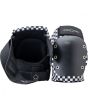 Rodilleras de protección para Skate Pro-Tec Pads Street con estampado checkerboard para Adulto posterior