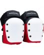 Rodilleras de de protección para Skate Pro-Tec Pads Street en rojo, negro y blanco para Adulto 