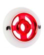 Rueda para patinete Blazer Pro Stormer 4 Spoke Aluminium blanca y roja 100mm 88a