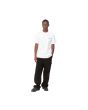 Hombre con Camiseta de manga corta Carhartt Wip American Script blanca corte holgado