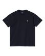Camiseta de manga corta Carhartt WIP Chase color Dark Navy-Gold para hombre