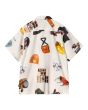 Camisa de manga corta Carhartt WIP Jacob Rochester SS Shirt Jacob Rochester Print-Wax para hombre posterior