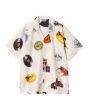 Camisa de manga corta Carhartt WIP Jacob Rochester SS Shirt Jacob Rochester Print-Wax para hombre
