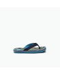 Chanclas Reef Kids Ahi Bolt Up azules para niño derecha