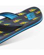 Chanclas Reef Kids Ahi Bolt Up azules para niño plantilla