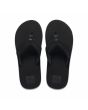 Sandalias Reef The Layback Negras para hombre plantilla acolchada